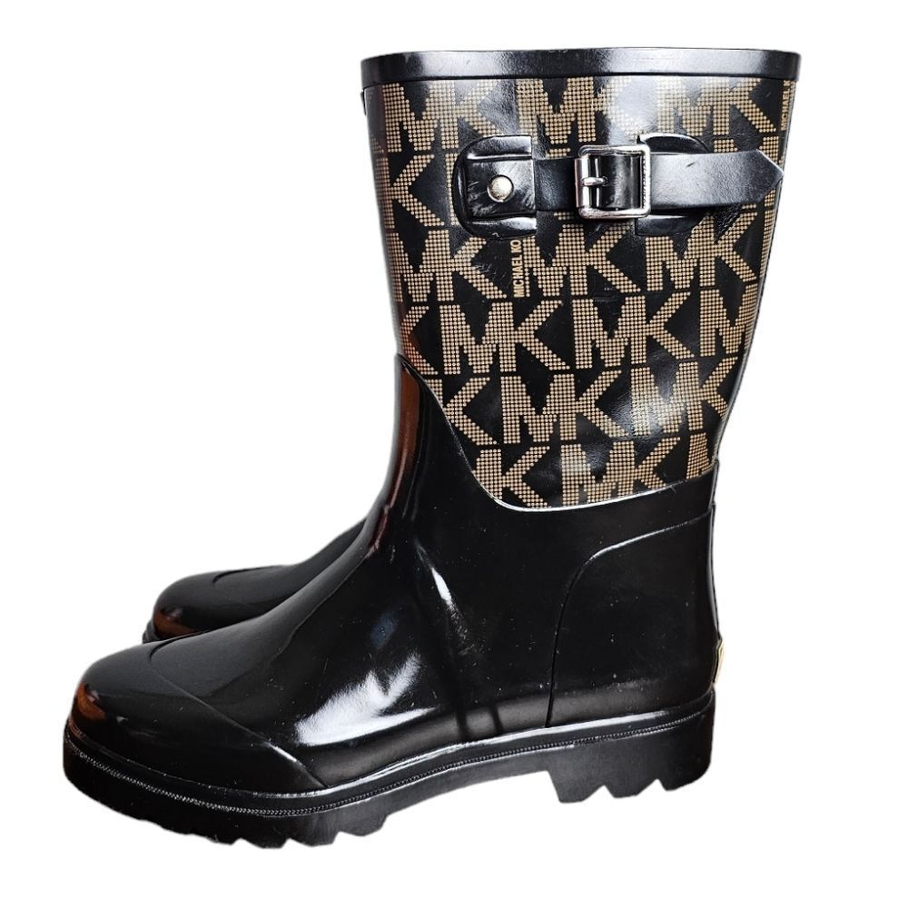 Michael Kors Logo Mid Rainboot